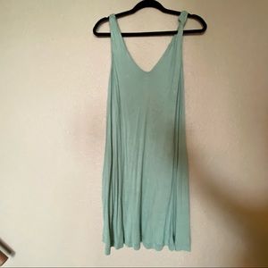 NWOT Mint Green RVCA Swing Dress w/ pockets